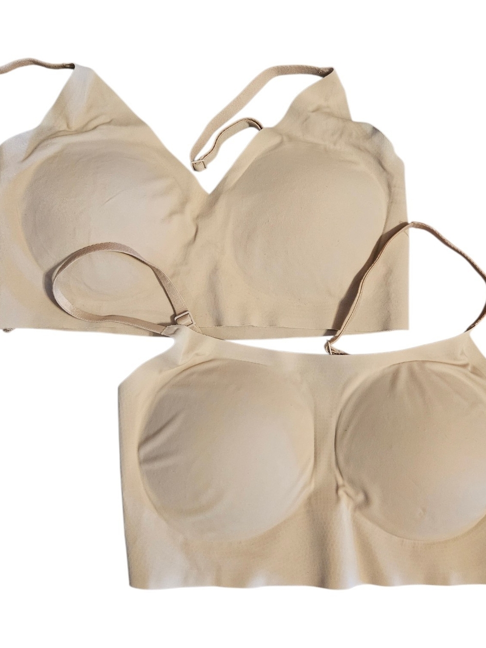 BUNDLE OF 2 - True Seamless Nude Wireless Maternity/Bralette – Soft Support